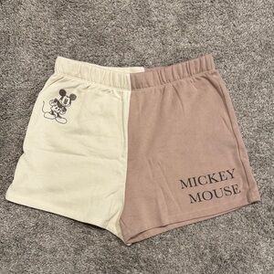 Disney Mickey Mouse Cream and Tan Apparel